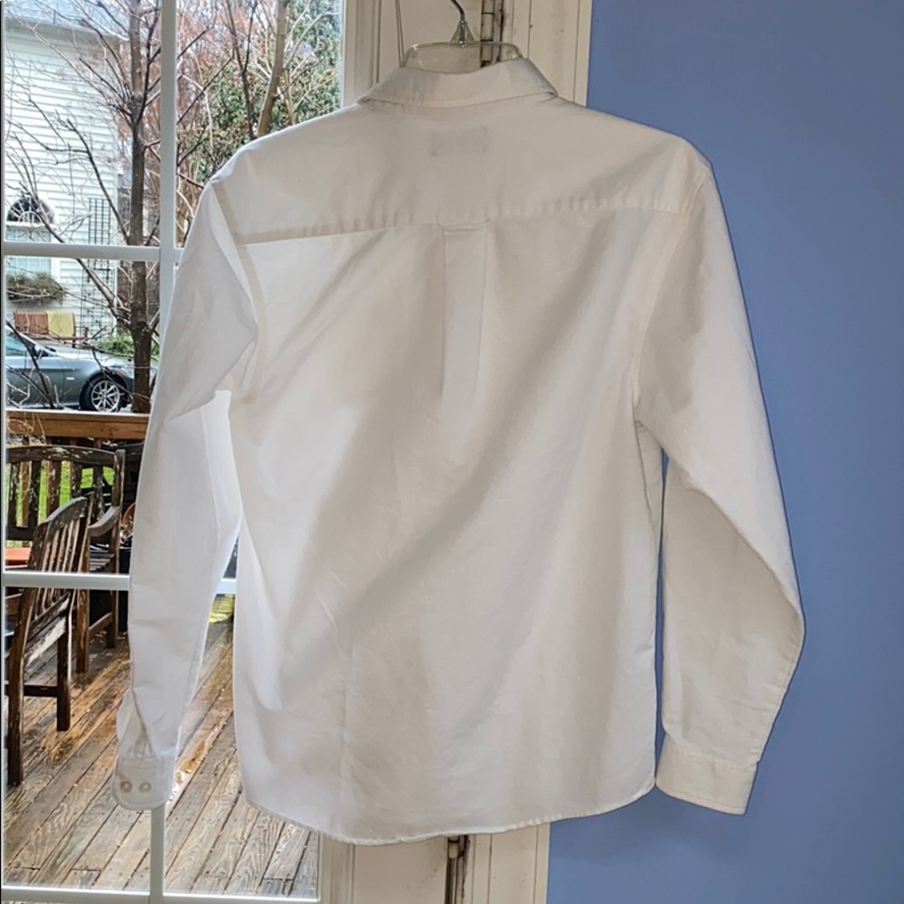 Faded Glory white button down w fruit loop $9 XL - Picture 3 of 3